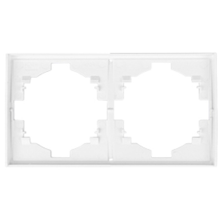 MIELE STRONG Рамка 2-постовая жемчуг KRANZ