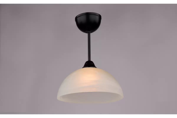 Светильник подвесной (люстра) 1*60Вт E27 черный 