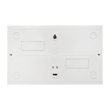 Бокс 18мод навесной белый чёрная дверь IP41 ЩРН-П EKF Basic 