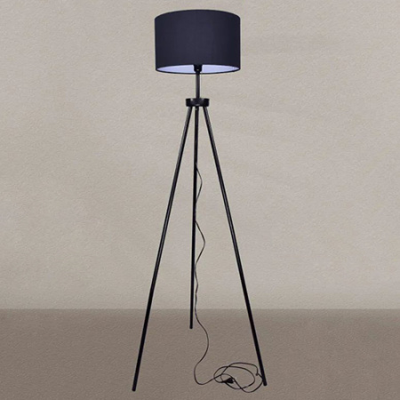 Торшер 1*60Вт E27 черный 