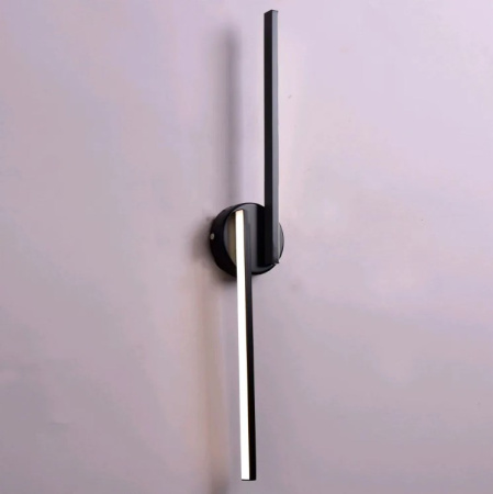 Светильник настенный (бра) свд 27Вт 4200К 1400лм черный Россвет