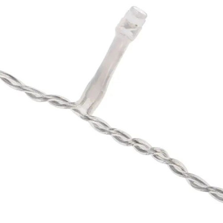 Гирлянда нить 20м белый 150свд соединяемая IP44 прозрачный провод (до 5мод.) мерцание