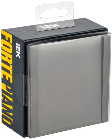 Фортепиано сталь выключатель кнопочный 1кл скрытая 10А IP20 