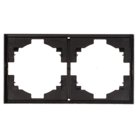 MIELE STRONG Рамка 2-постовая антрацит KRANZ