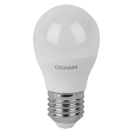 Лампа шар свд Е27 10Вт 3000К 800лм P45 матовый Osram LED Value black