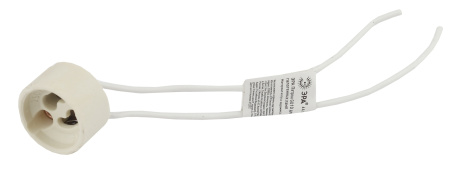 Патрон втычной GU10 керамика белый ЭРА