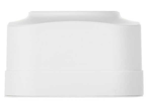 Глори белый розетка открытая 4-мест IP20 