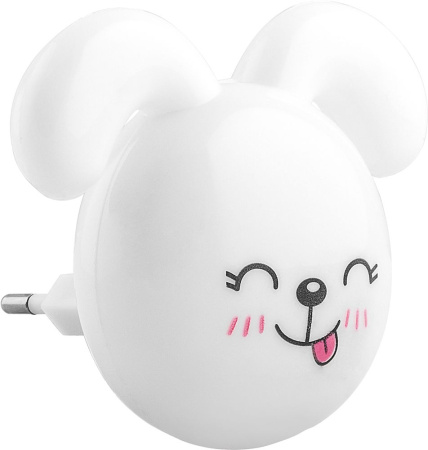 Ночник свд 1Вт белый Зайчик