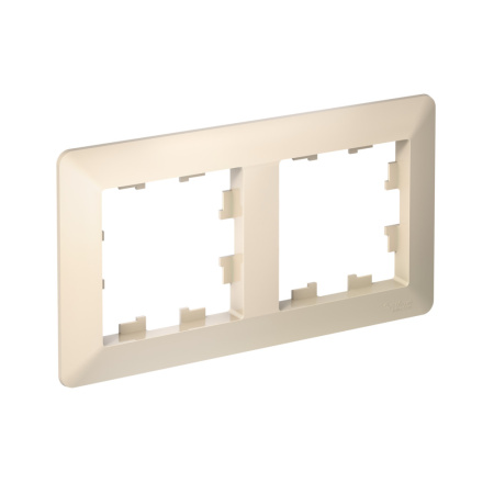 Atlas Design AIR бежевый рамка 2-ая универсально 