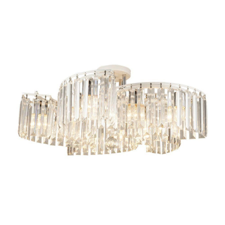 Светильник потолочный (люстра) 10*60Вт E27 белый