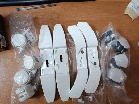 Тепловая пушка 3000Вт 220В 230м3/ч круглый серый TDM 