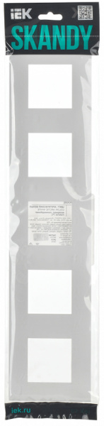 Сканди арктический белый  рамка 5-ая универсально