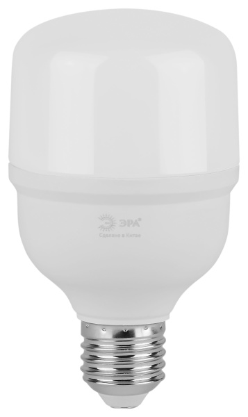 Лампа свд Е27 30Вт 4000К 3000лм Т100 цилиндр матовый ЭРА Green Line