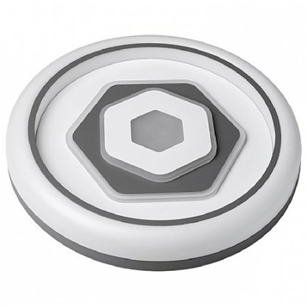 Светильник потолочный (люстра) свд 130Вт 3000К-4000К-6000К 5030лм белый пульт диммер Lumino 01