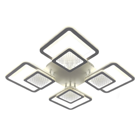 Светильник потолочный (люстра) свд 115Вт  8625лм белый пульт диммер 