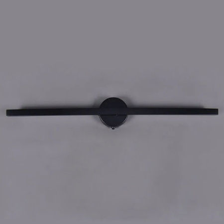 Светильник настенный (бра) свд 22Вт 4500К 1180лм черный Россвет с выключателем