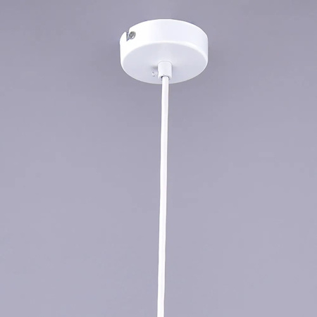 Светильник подвес 1*60Вт E27 белый треугольник Геометрия