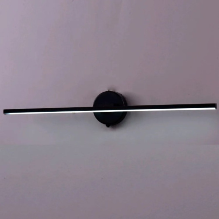 Светильник настенный свд 22Вт 4500К 1100лм черный Россвет