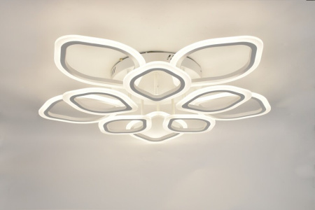 Светильник потолочный (люстра) свд 178Вт  13350лм белый пульт диммер 