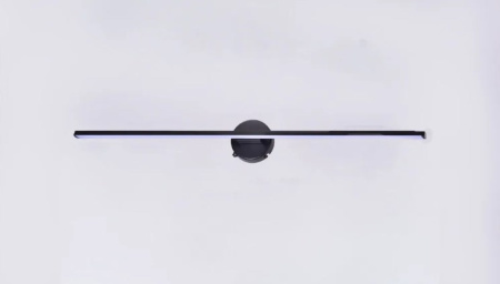 Светильник настенный свд 31Вт 4500К 1700лм черный Россвет