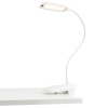 Светильник настольный свд 6Вт 3000-6500К лм белый прищепка диммер аккумулятор ЭРА управление жестом