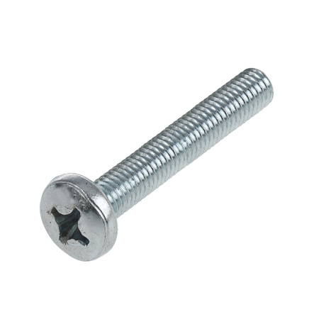 Винт М5*40мм полукруглая головка цинк 10шт