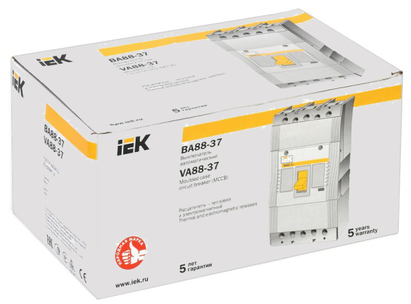 Автомат 3Р 315А 35кА ВА88-37 IEK 