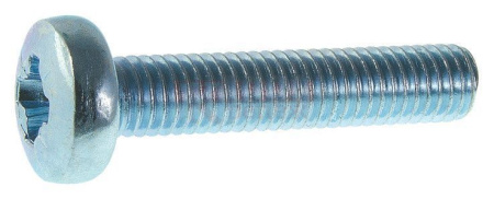 Винт М5*40мм полукруглая головка цинк 10шт