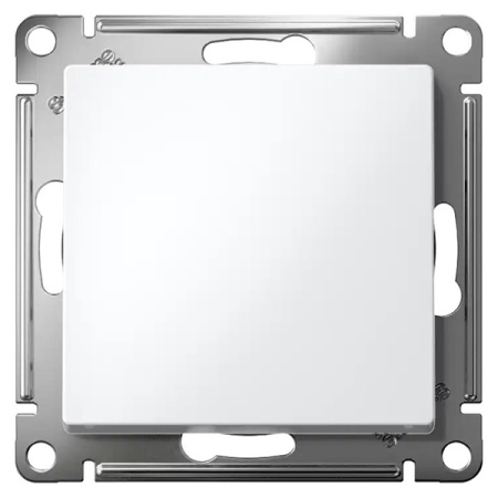 AtlasDesign белый выключатель 1кл скрытая 10А IP20 быстрозаж.