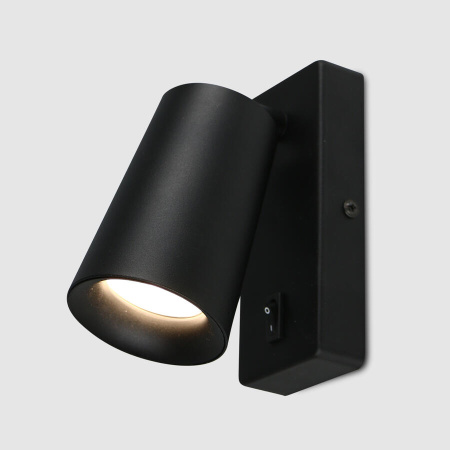 Светильник настенный (спот) 1*35Вт GU10 черный поворотный General