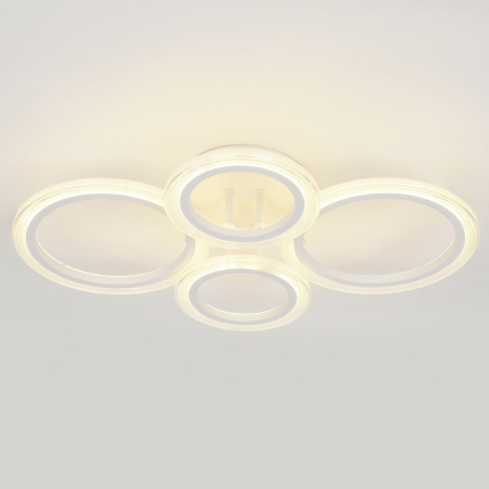 Светильник потолочный (люстра) свд 59Вт 3000К-6500К 4900лм белый пульт