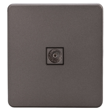 Миле Раунд титан механизм TV оконечная скрытая 1-ая 