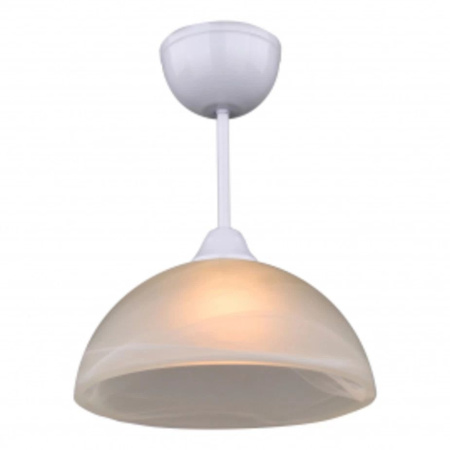 Светильник подвесной (люстра) 1*60Вт E27 белый 