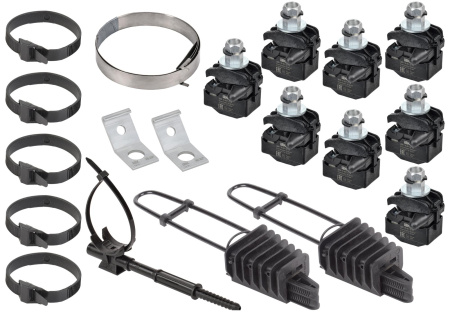 Комплект для подключения абонентов АСИП-3 фазный  IEK