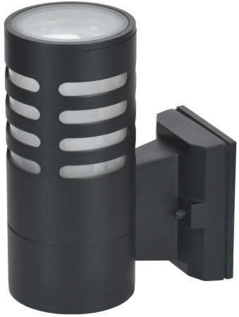 Светильник настенный 1*60Вт E27 IP54 черный металл IEK