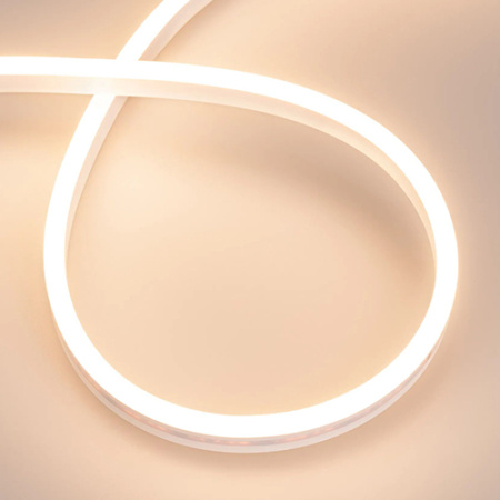 Неон 24В 10Вт/м 120свд/м 3000К 290лм/м 2835 IP65 Arlight кратно 5м