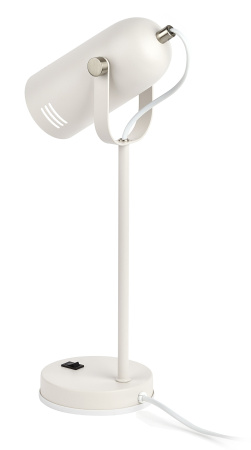 Настольный светильник ЭРА N-117-Е27-40W-W белый