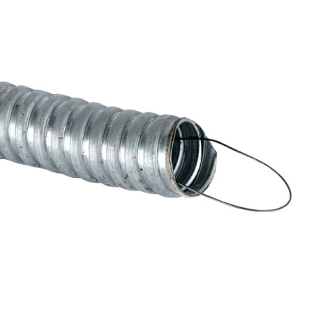 Металлорукав 25мм сталь IP00 Р3-ЦХ с протяжкой EKF 