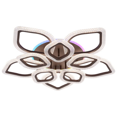 Светильник потолочный (люстра) свд 188Вт  14100лм шоколад 