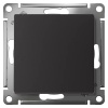 AtlasDesign карбон выключатель 1кл скрытая 10А IP20 быстрозажим.клем.  