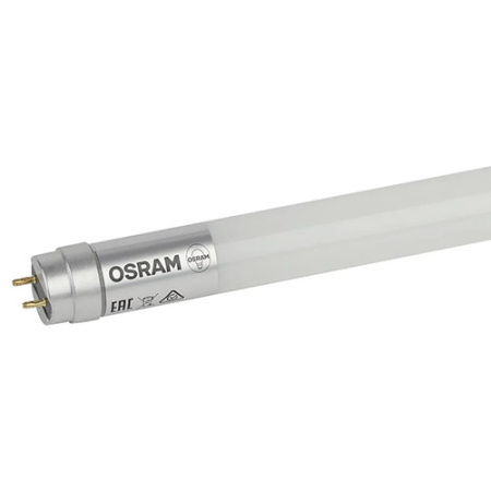 Лампа свд G13 Т8 1500мм 20Вт 6500К 1800лм матовая Osram подкл-е с двух стор